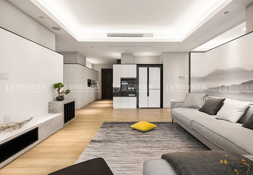 太原自建房158平四室兩廳現(xiàn)代風(fēng)格裝修樣板間