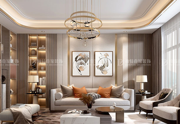 太原中車國際195平現(xiàn)代輕奢風(fēng)格四居室裝修效果圖